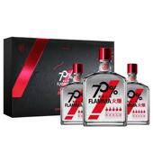 五粮浓香型小酒版 3瓶一盒 收藏送礼酒 100ml 火爆酒70度礼盒装