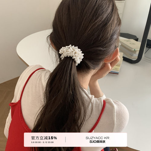 仿珍珠气质高级感小众头绳