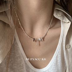 Серебряное ожерелье