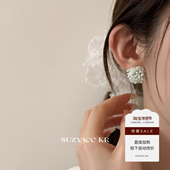 任选4件 99元 清透串珠耳环度假风显脸小小众设计百搭耳钉女