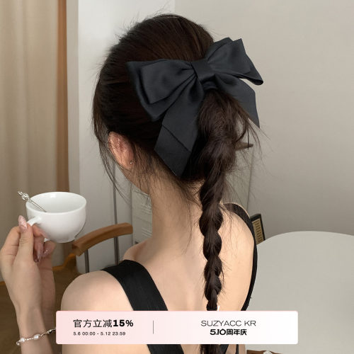 Jennie同款蝴蝶结发夹