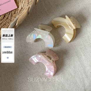 限时2件88折 4.1 10:00醋酸弧形抓夹中号 新品