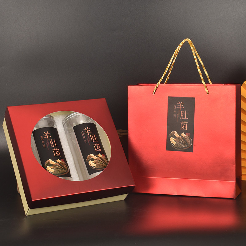 通用新款羊肚菌礼品盒红菇 姬松茸包装盒松茸礼品盒套装现货包邮,包装,礼品盒,淘宝优惠券,粉丝福利购,淘宝优惠卷