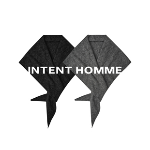 INTENT 羊毛混纺三角围巾