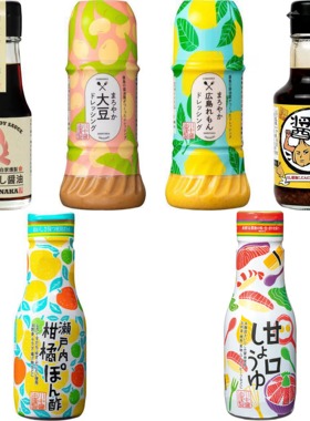 【直邮】日本川中酱油烧肉汁柑橘醋腌制调味炒菜烹饪蘸酱日式风味