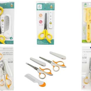 【直邮】日本阿卡酱婴幼儿理发剪刀碎发器锯齿剪梳子迪士尼限定装