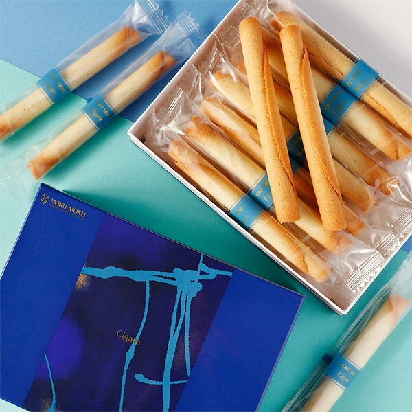 【直邮】日本YOKUMOKU雪茄蛋卷黄油巧克力夹心曲奇礼盒伴手礼送人,零食/坚果/特产,蛋卷,淘宝优惠券,粉丝福利购,淘宝优惠卷