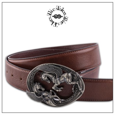 Tiesake 白铜双飞马可动腰带 Versus Pegasus Buckle Belt