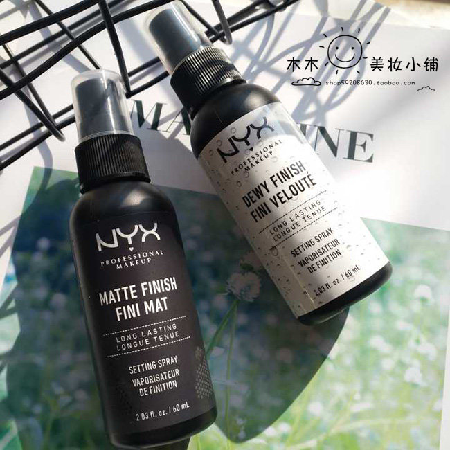现货  美国nyx定妆喷雾 雾面光面控油定妆水长效保湿持久