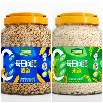 徽尝香爆米花麦仁花老式传统零食