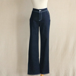 我爱我的恋衣坊安纳苏丝厂家库存商场撤柜专柜正品Z583女士牛仔裤