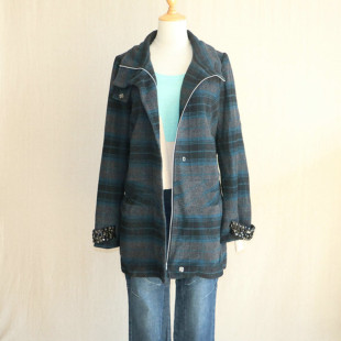 我爱我的恋衣坊商场撤柜专柜正品安纳苏丝秋冬9Y726-大衣毛呢外套