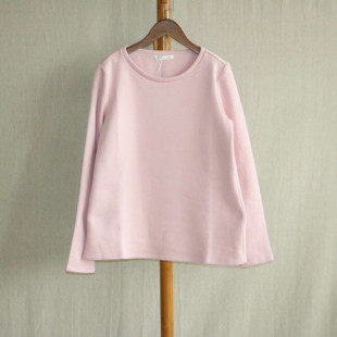 T恤 套头纯色圆领春秋装 我爱我 恋衣坊厂家库存品牌折扣H6818女装