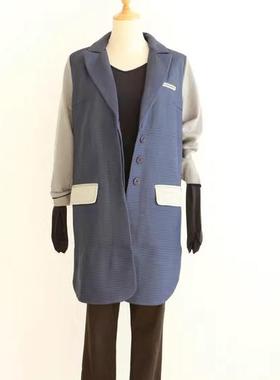 我爱我的恋衣坊商场撤柜品牌折扣正品1FF112女装中长休闲春秋外套