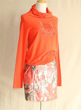 我爱我的恋衣坊安纳苏丝商场撤柜品牌折扣9Y734女秋冬清仓半身裙