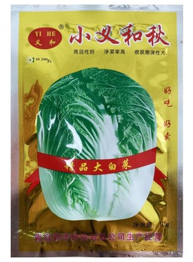 小义和秋精品大白菜种子蔬菜籽北方秋季冬储胶州菜籽冬秋种孑