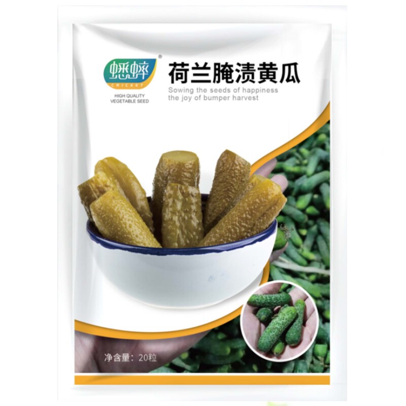荷兰腌渍黄瓜迷你水果酱种籽黄瓜种子腌渍四季春夏季秋季咸菜种孑