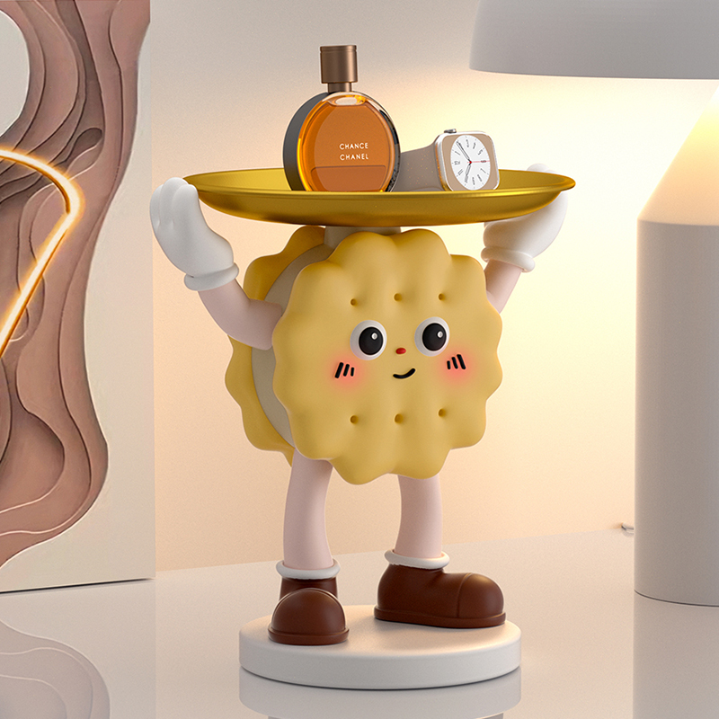 酥脆饼干入户玄关创意摆件