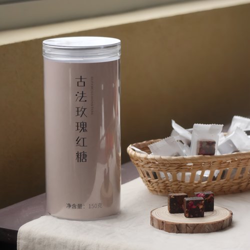 纯蔗糖熬煮的玫瑰红糖