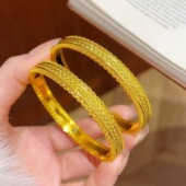 腰缠万贯手镯女时尚 麦穗花边设计小众气质手环送女友礼物 2026新款