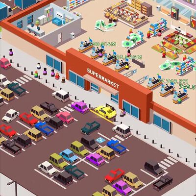 Unity原始码2019 放置超市大亨 模拟经营游戏 3D原始码工程完整