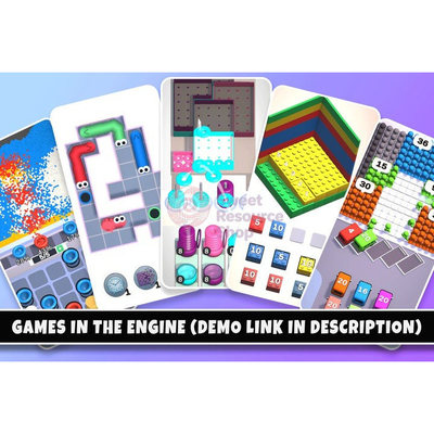 Unity HyperCasual Game Engine Mobile Puzzle Templates1.0包更