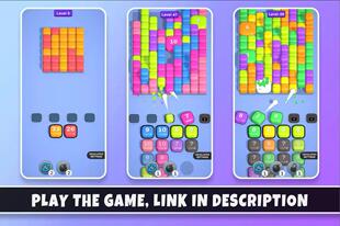 Unity Block Blaster Jam Game Template Editor v1.0