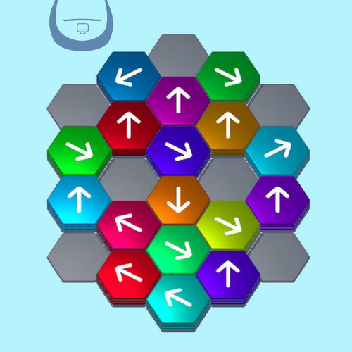 Unity 六边形益智 Hexa Away Puzzle 精品游戏原始码 益智解压