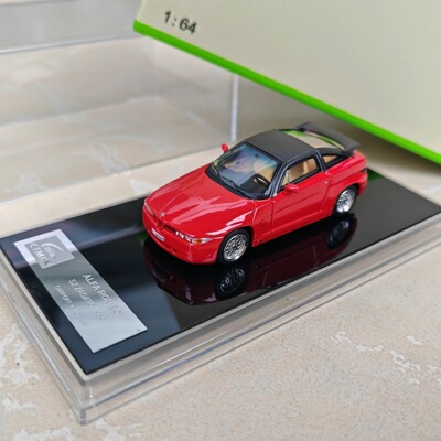 1/64 阿尔法罗密欧ALFA ROMEO SZ ZAGATO 1989怪兽合金汽车模型
