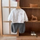 洋气一岁帅气婴幼儿春秋季 外套新款 两件套 男宝宝套装 婴儿衣服春装