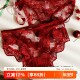 蕾丝底裤 本命年大红色圣诞新年结婚喜庆低腰内裤 少女2025三角裤 头