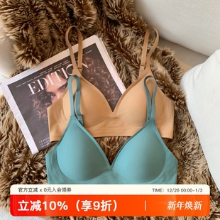 外扩型胸衣女小胸聚拢显大加厚平胸专用无钢圈文胸显瘦显腰细内衣