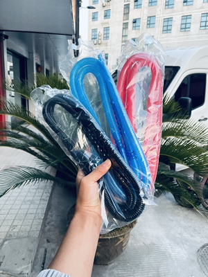 Hookah hose pipe酒吧水烟配件水烟软管硅胶烟管水烟管一次性烟管