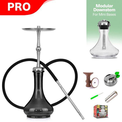 阿拉伯水烟 新款不锈钢单管水烟壶Alpha Na grani Hookah Shisha