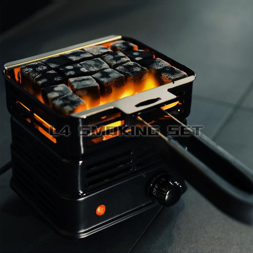 阿拉伯水烟点炭炉 电碳炉方块炭椰壳炭烧炭炉子 点炭器炭篮电热炉