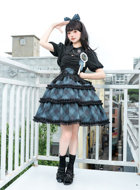 PINK少女lolita连衣裙四段式