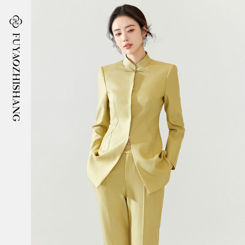 FUYAO扶摇改良唐装新中式套装