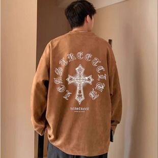 包邮 满68元 仿麂皮绒卫衣 只剩L 清了 3XL 精品清仓