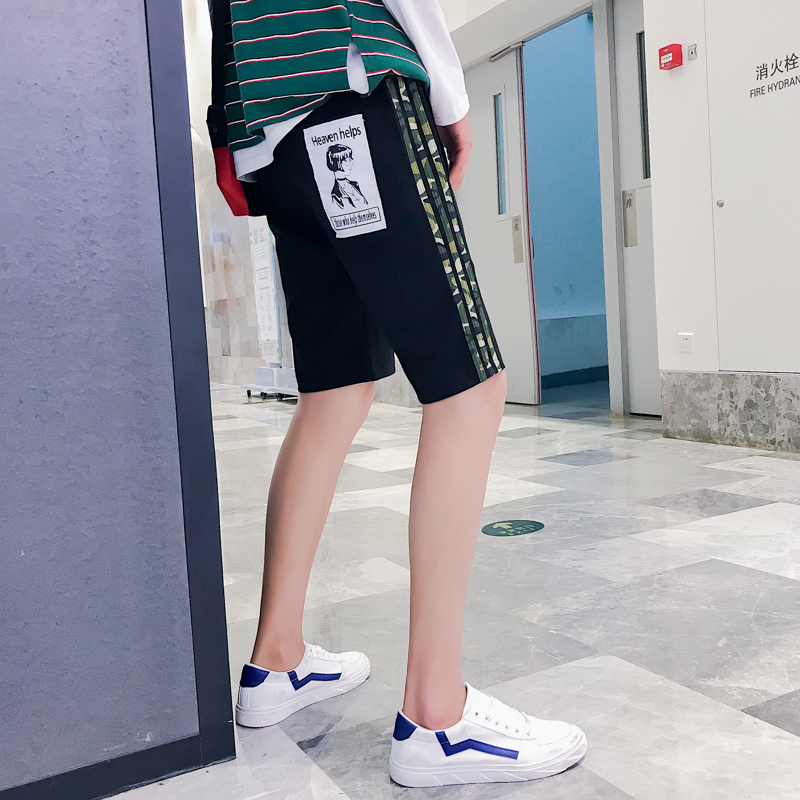 【断码优品】满48元包邮◆2018夏季新款男装学生青少年五分裤