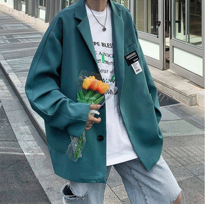 【断码优品】满68包邮◆2025春秋青少年韩版潮流百搭时尚休闲西服