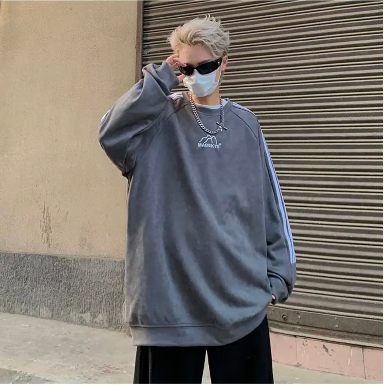 【精品】满68包邮◆仿麂皮绒卫衣~只剩M，L，XL，清了，清了~