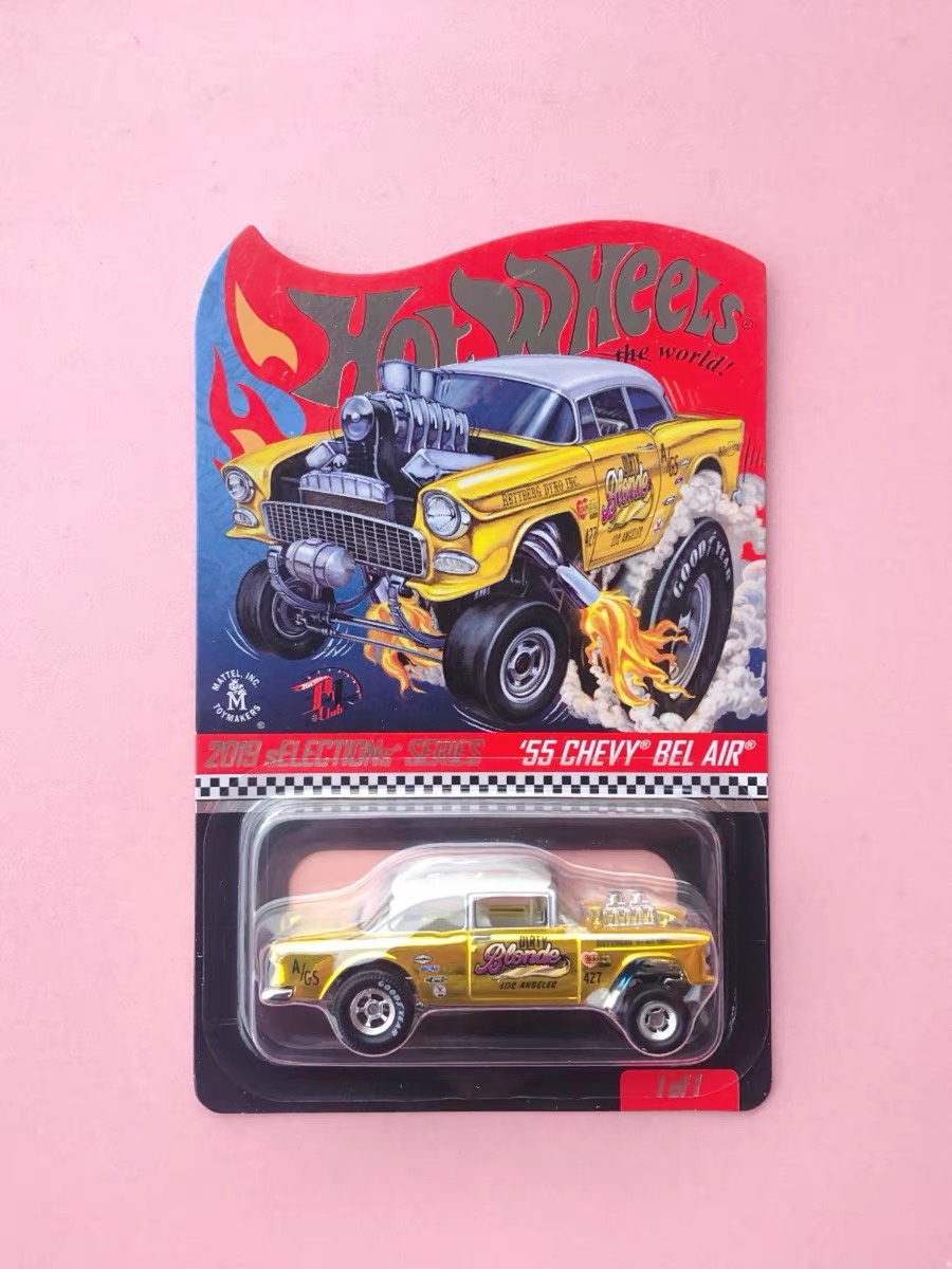 风火轮 RLC selection 55雪弗兰 gasser chevy bel air直线加速