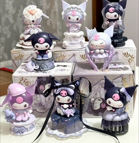 现货包邮MINISO名创优品三丽鸥白昼之月系列盲盒潮玩桌面摆件玩具