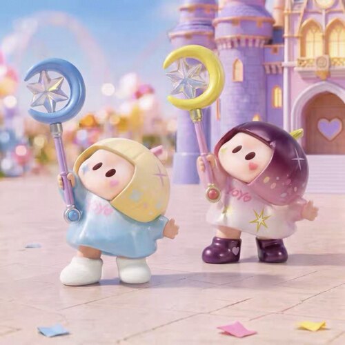 新品MINISO名创优品YOYO萌动心愿系列盲盒萌粒右右酱迷你手办摆件