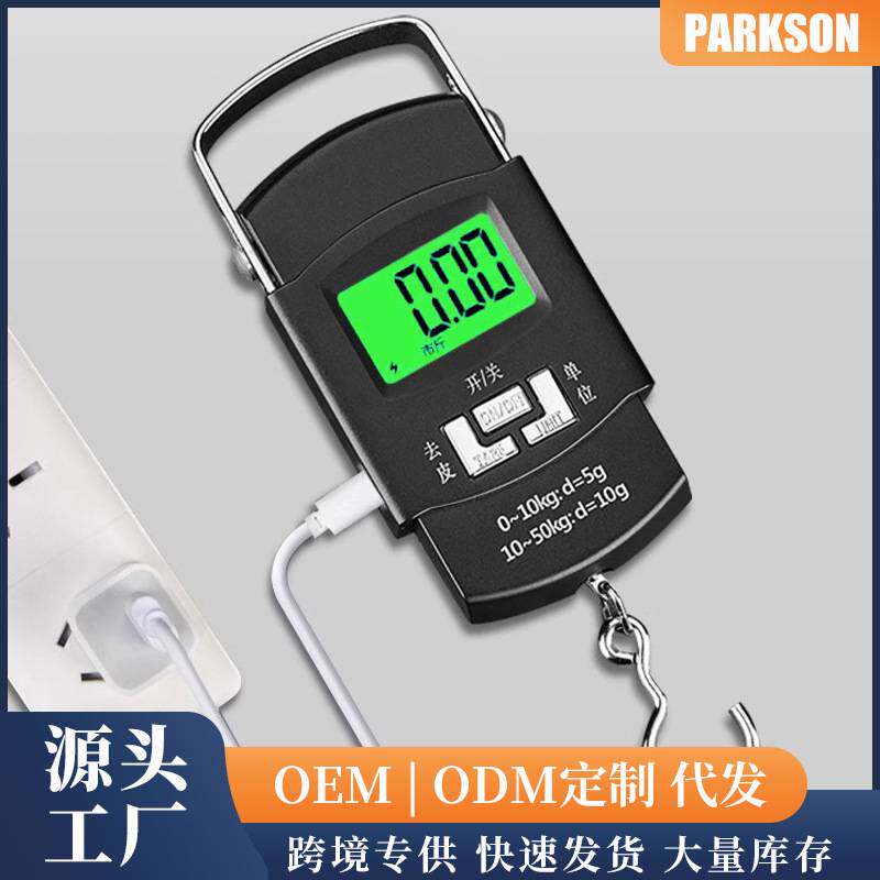 德国进口凯丰迷你手提秤电子秤50kg便携式高精度家用快递称弹簧秤