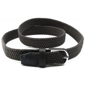 天天特价 男女士细针扣帆布编织皮带百搭无孔腰带松紧弹力编制裤