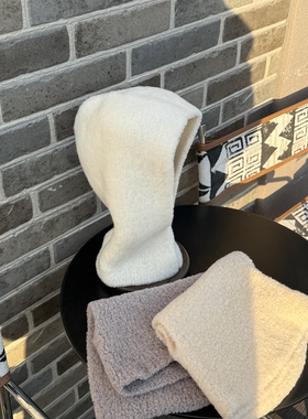 Earthtone“北海道”羊驼绒手工钩针毛线帽秋冬保暖针织百搭包头