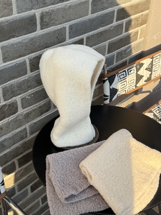 Earthtone“北海道”羊驼绒手工钩针毛线帽秋冬保暖针织百搭包头