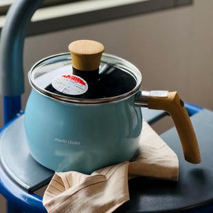带玻璃盖 15cm マルーチパン 奶锅 电磁炉燃气灶通用 奶杯