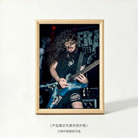Pantera Pandora guitarist Dimebag Darrell framed decorative painting heavy metal electric guitar wall painting thumbnail 2